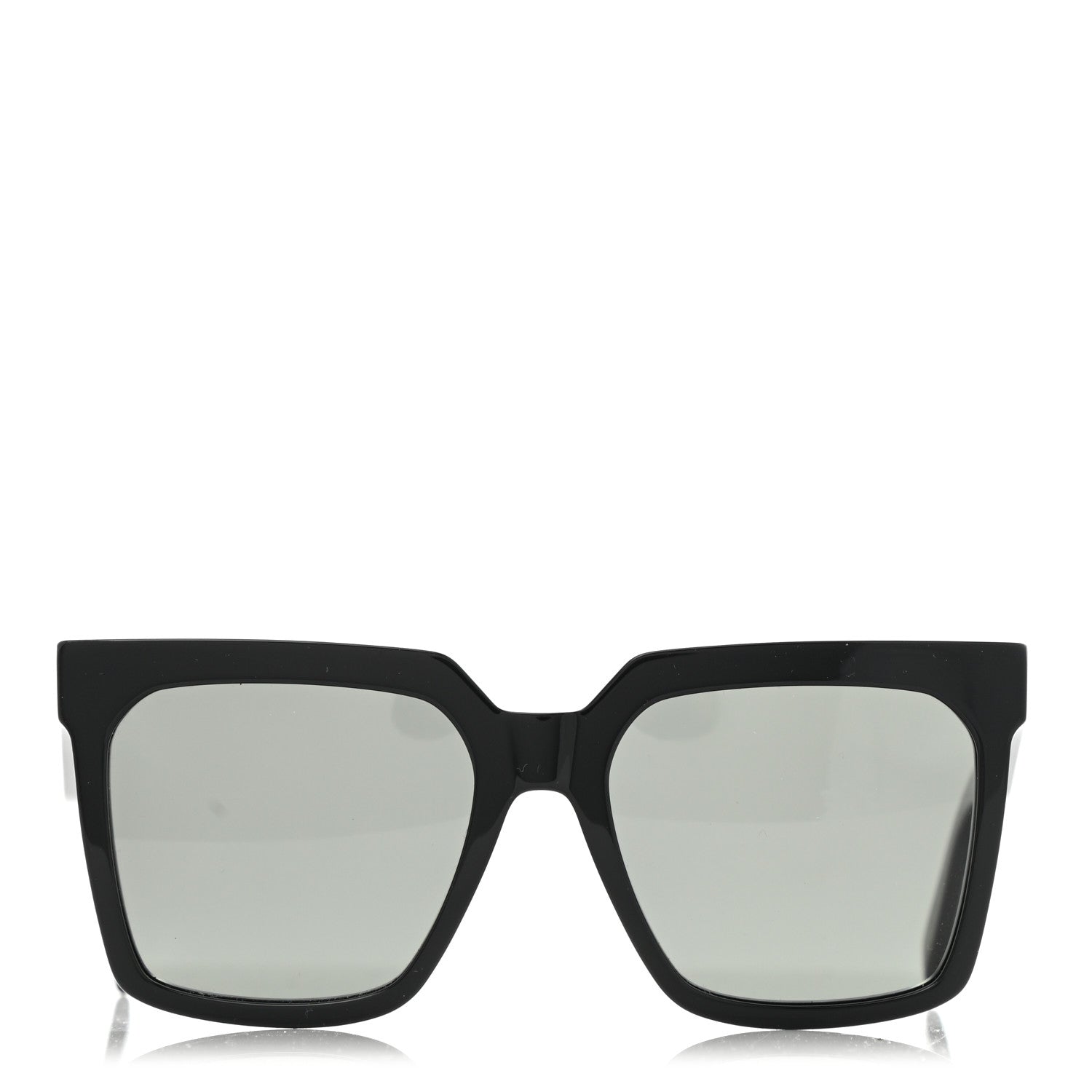Celine Acetate Polarized Oversized Sunglasses CL4055IN Black 2 of 7