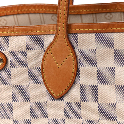 Louis Vuitton Damier Azur Neverfull PM 17 of 18