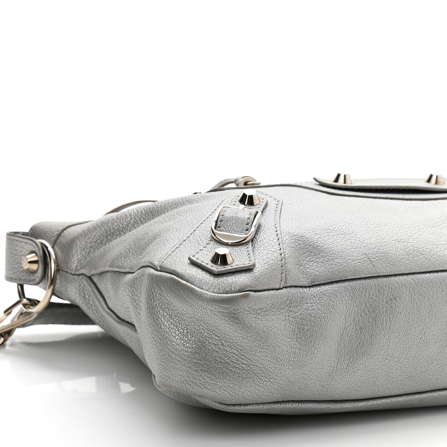 Pearlescent Goatskin Classic Palladium Hardware First Gris Gris Light