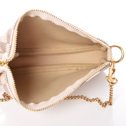 Louis Vuitton Damier Azur Mini Pochette Accessories 5 of 7