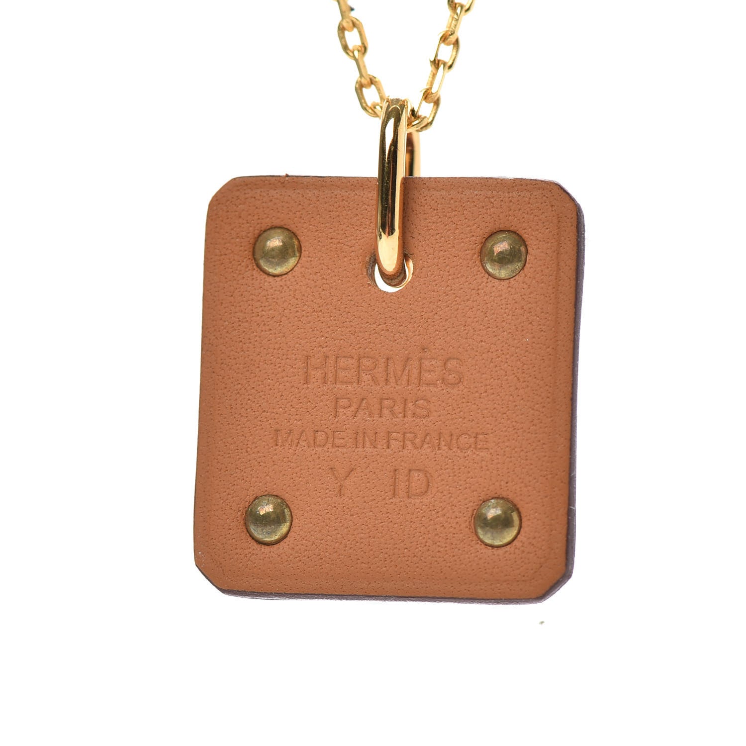 Hermes Swift As De Coeur Necklace Gold 5 of 7