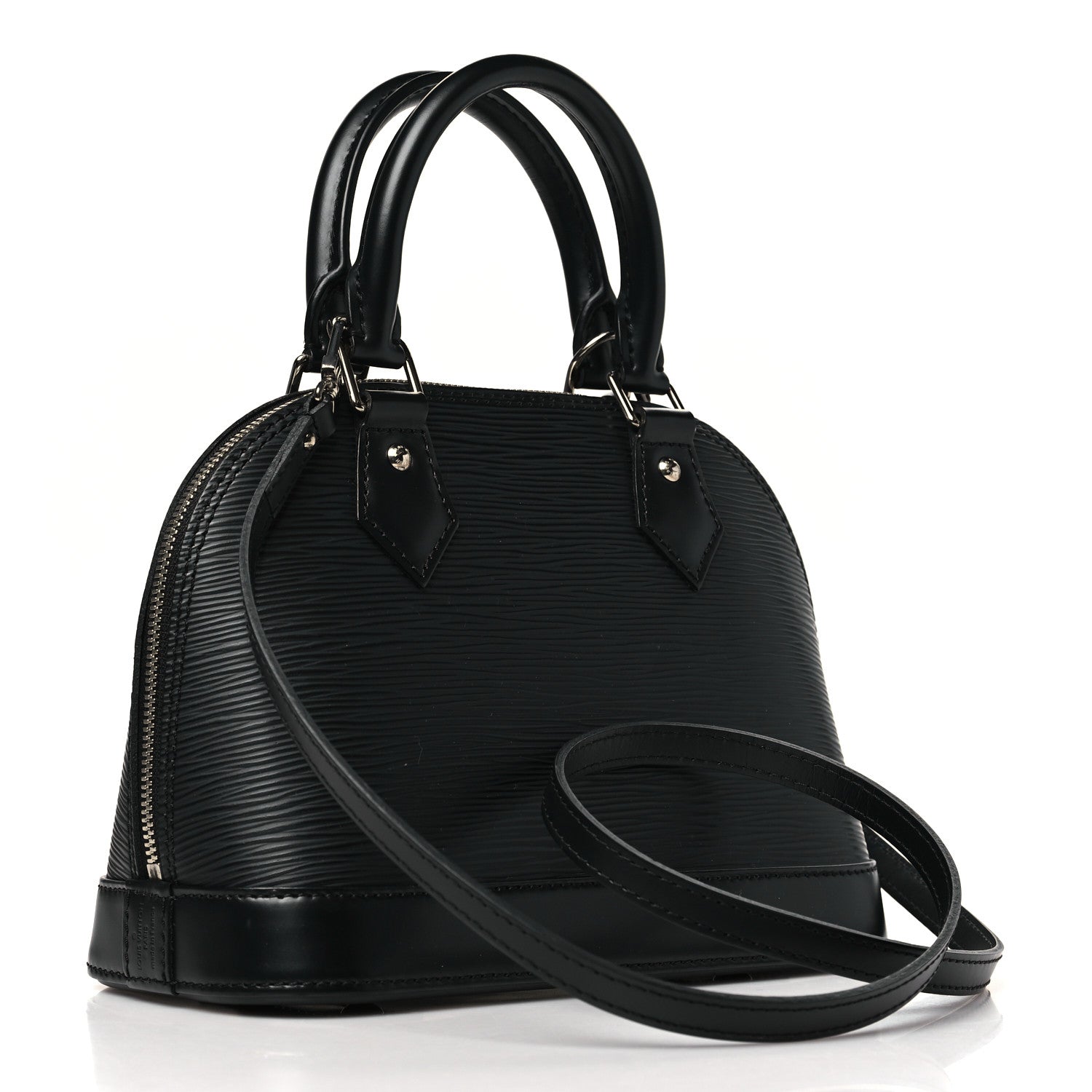 Louis Vuitton Epi Alma BB Black 3 of 9