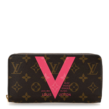 Louis Vuitton Monogram V Zippy Wallet Grenade 1 of 10
