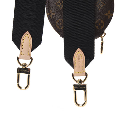 Louis Vuitton Monogram Multi Pochette Accessories Bandouliere Shoulder Strap Black 3 of 9