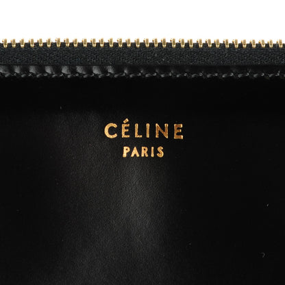 Celine Spazzolato Calfskin Clutch Black 6 of 8