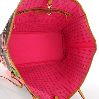 Louis Vuitton Monogram Roses Neverfull MM 5 of 14