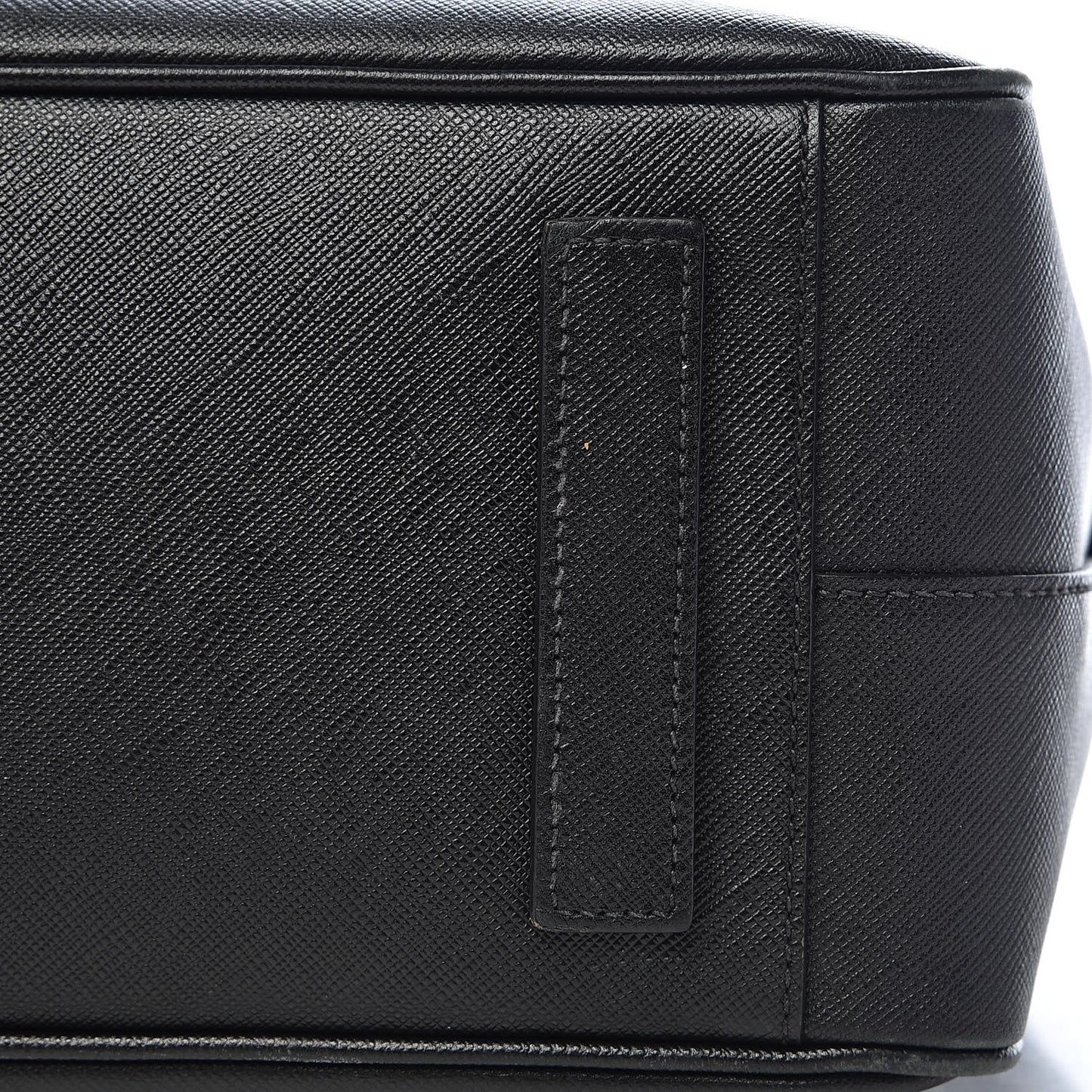 Saffiano Travel Briefcase Black
