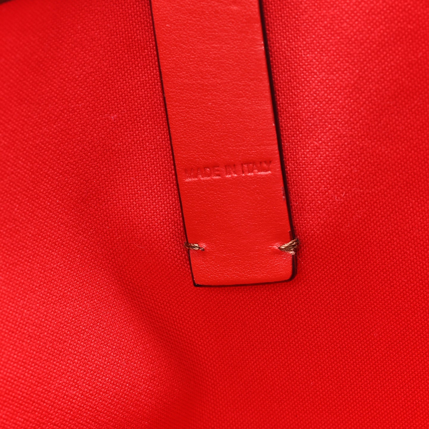 Toile Monogram Calfskin Printed Spikes East West Cabata Tote Bizon