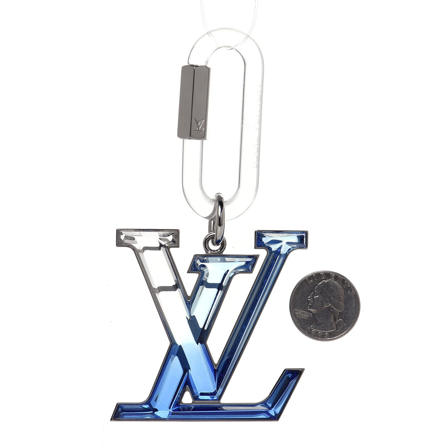 Louis Vuitton Prism LV Bag Charm and Key Holder 2 of 4