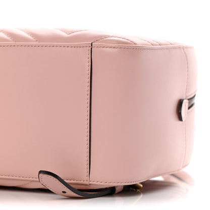 Gucci Calfskin Matelasse GG Marmont Dome Backpack Perfect Pink 10 of 13