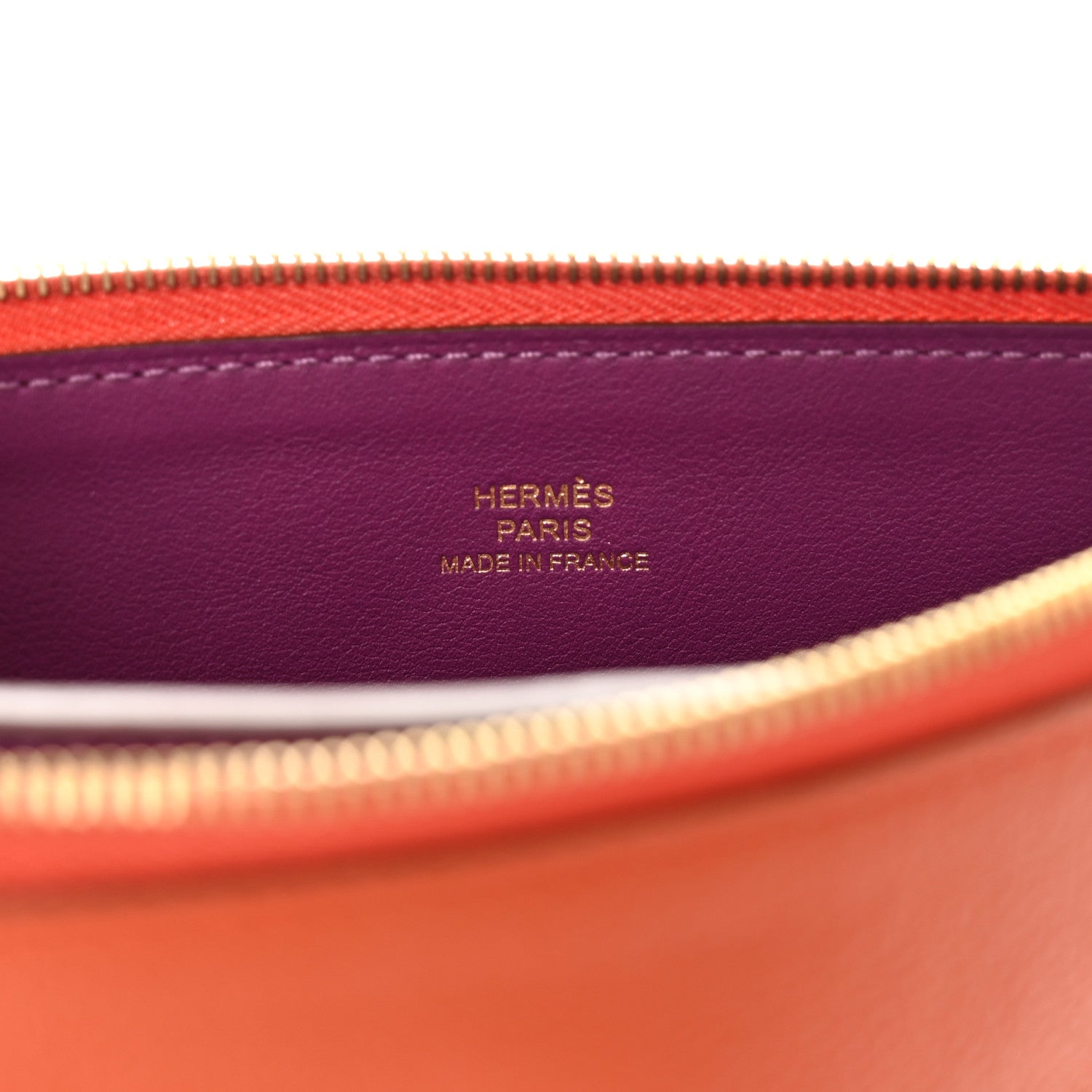 Hermes Evercolor Atout Pouch Terre Battue Anemone 7 of 11