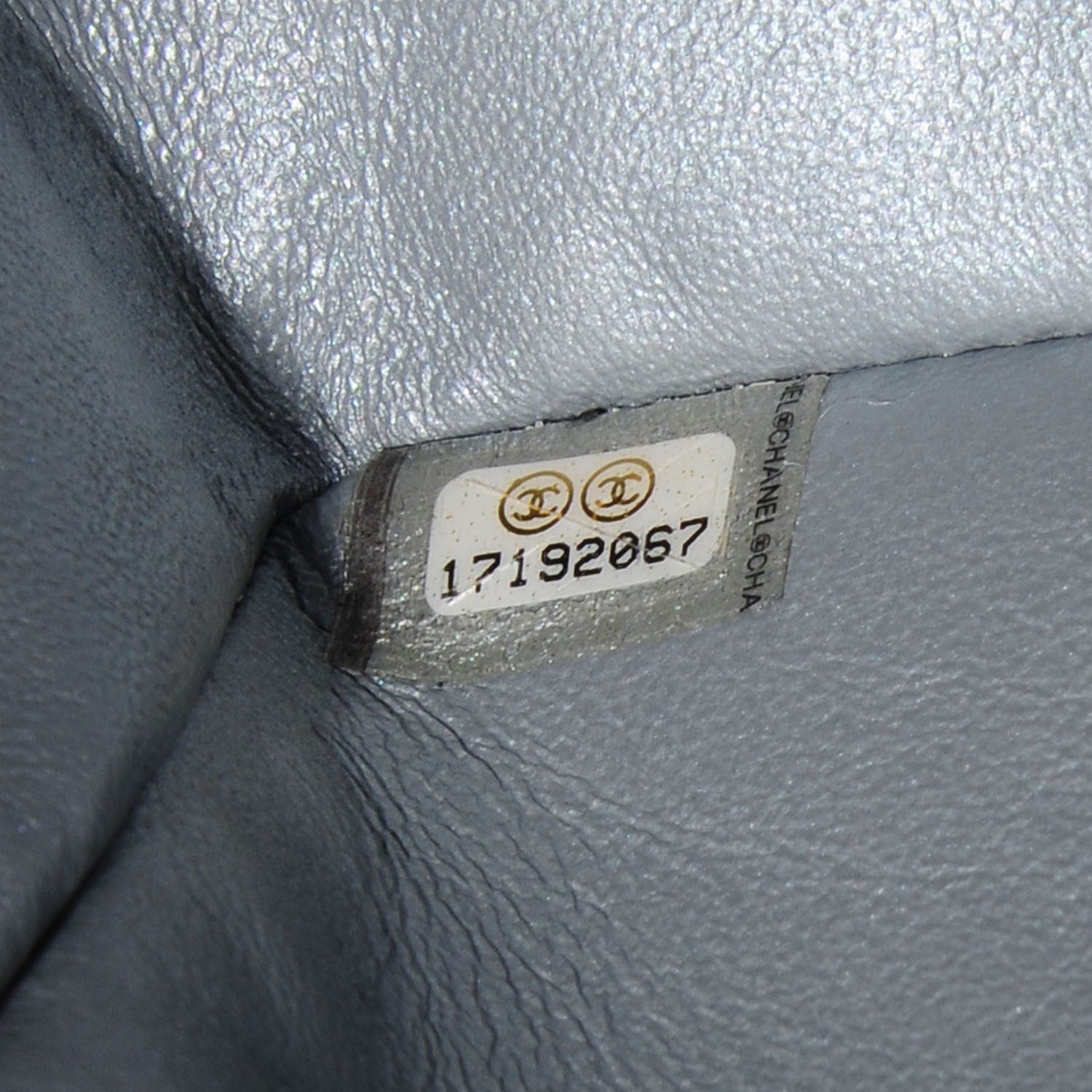 Chanel Lambskin Maxi Double Flap Silver 7 of 8