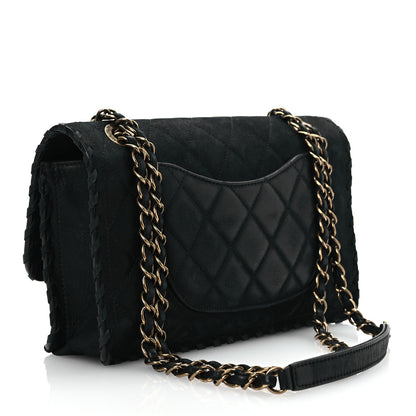Chanel Iridescent Calfskin Small Happy Stitch Flap Black 2 of 13