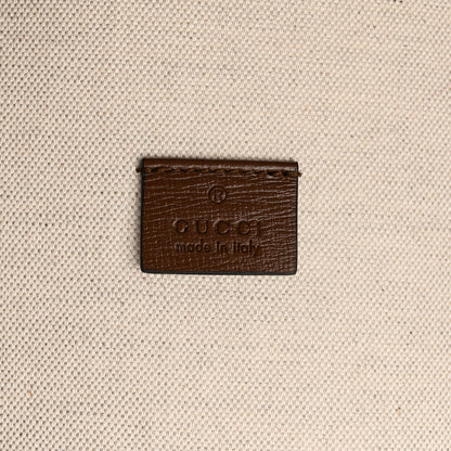 Gucci GG Supreme Monogram Fake/Not Large Retro Interlocking G Tote Bag Beige Brown Sugar 6 of 12