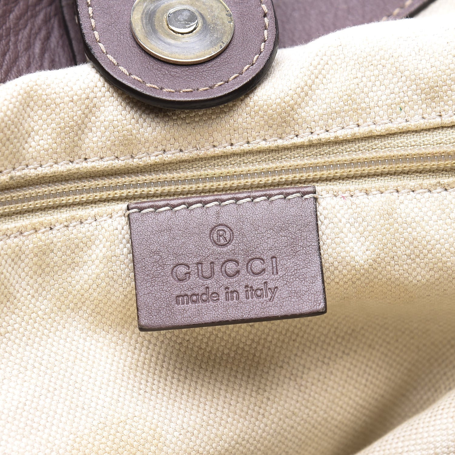 Gucci Guccissima Large Sukey Tote Mauve 4 of 12