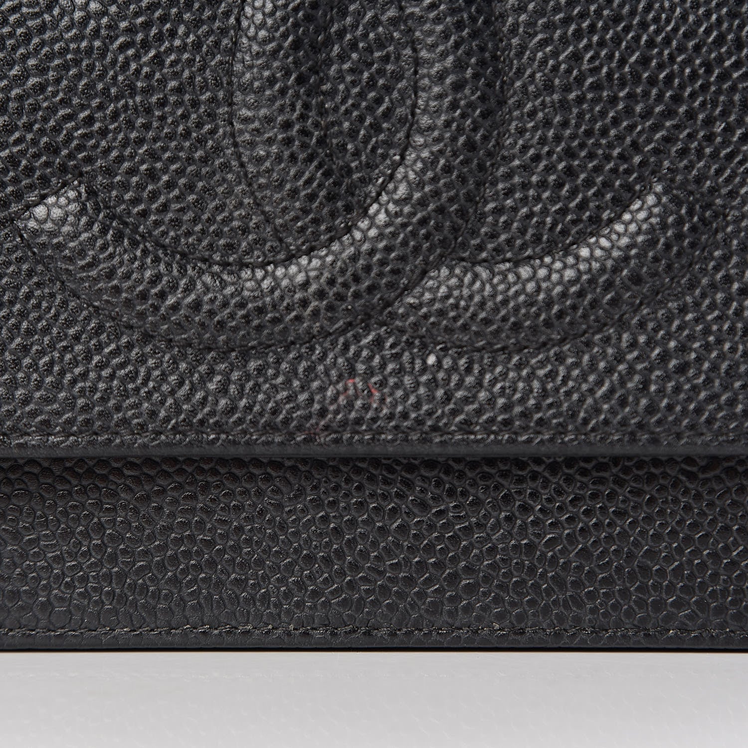 Chanel Caviar Timeless CC Wallet On Chain WOC Black 15 of 16