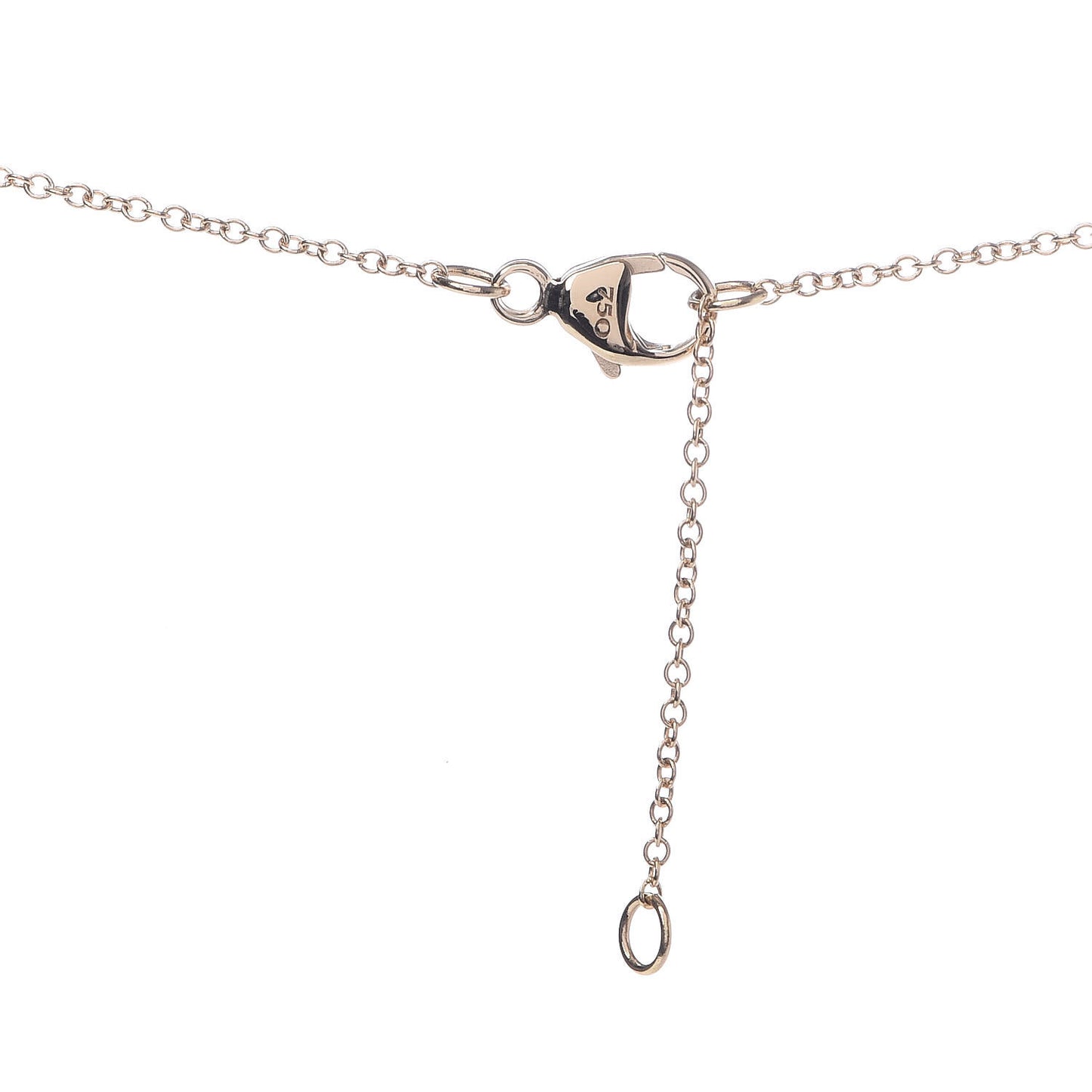 18K Yellow Gold Solari Drop Necklace