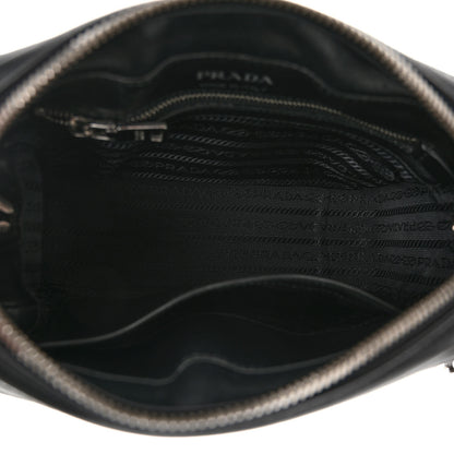 Prada Soft Calfskin Diagramme Camera Bag Black 5 of 10