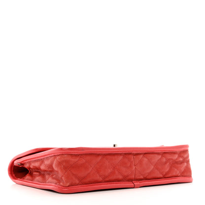 Chanel Caviar Quilted Medium French Riviera Flap Red 4 of 13