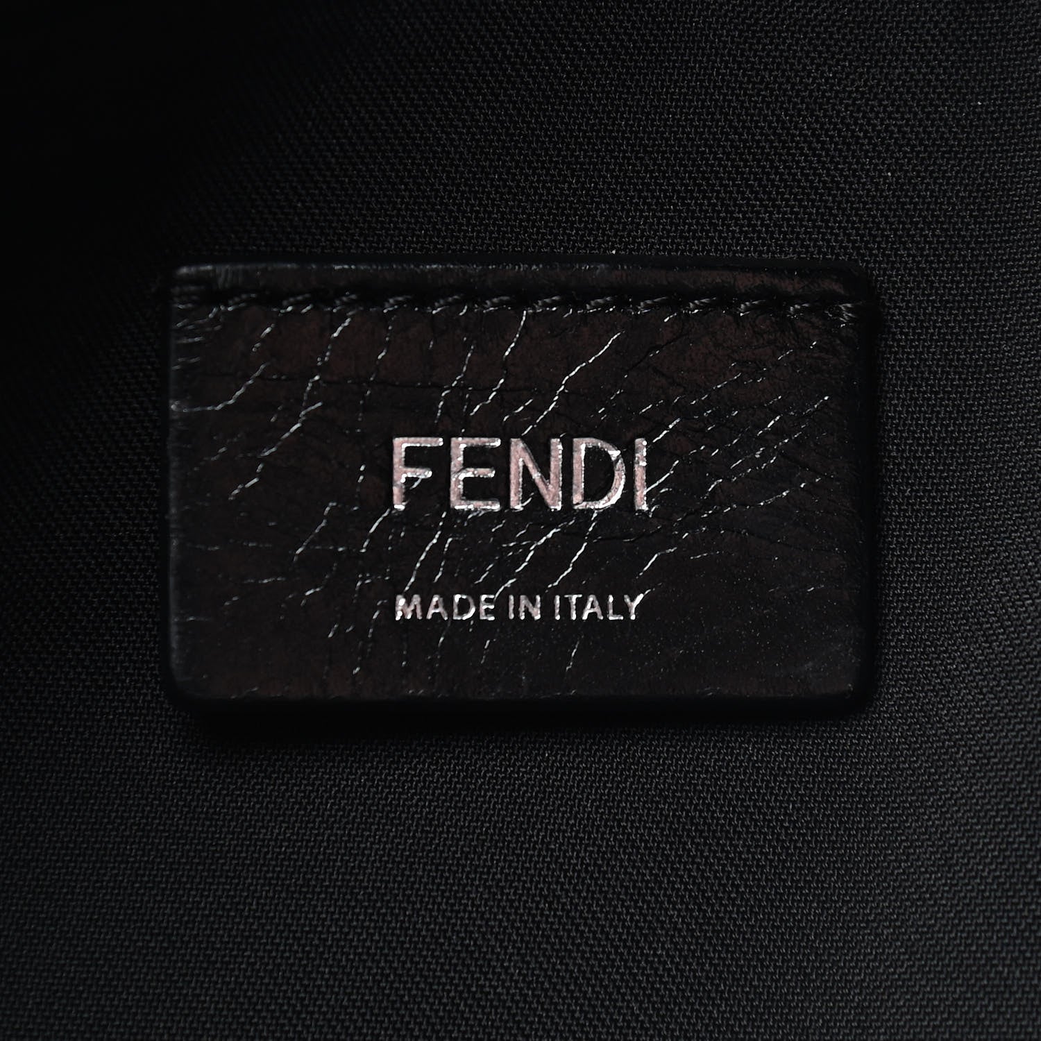 Fendi Nylon Vitello Fur Monster Backpack Black Multicolor 5 of 8