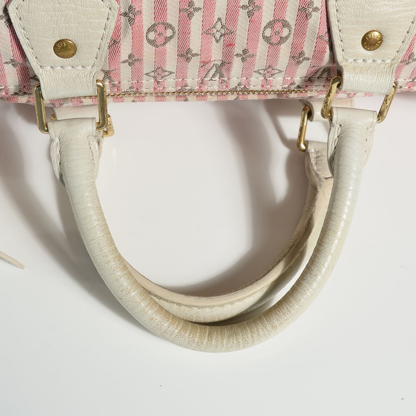 Mini Lin Croisette Speedy 30 Rouge