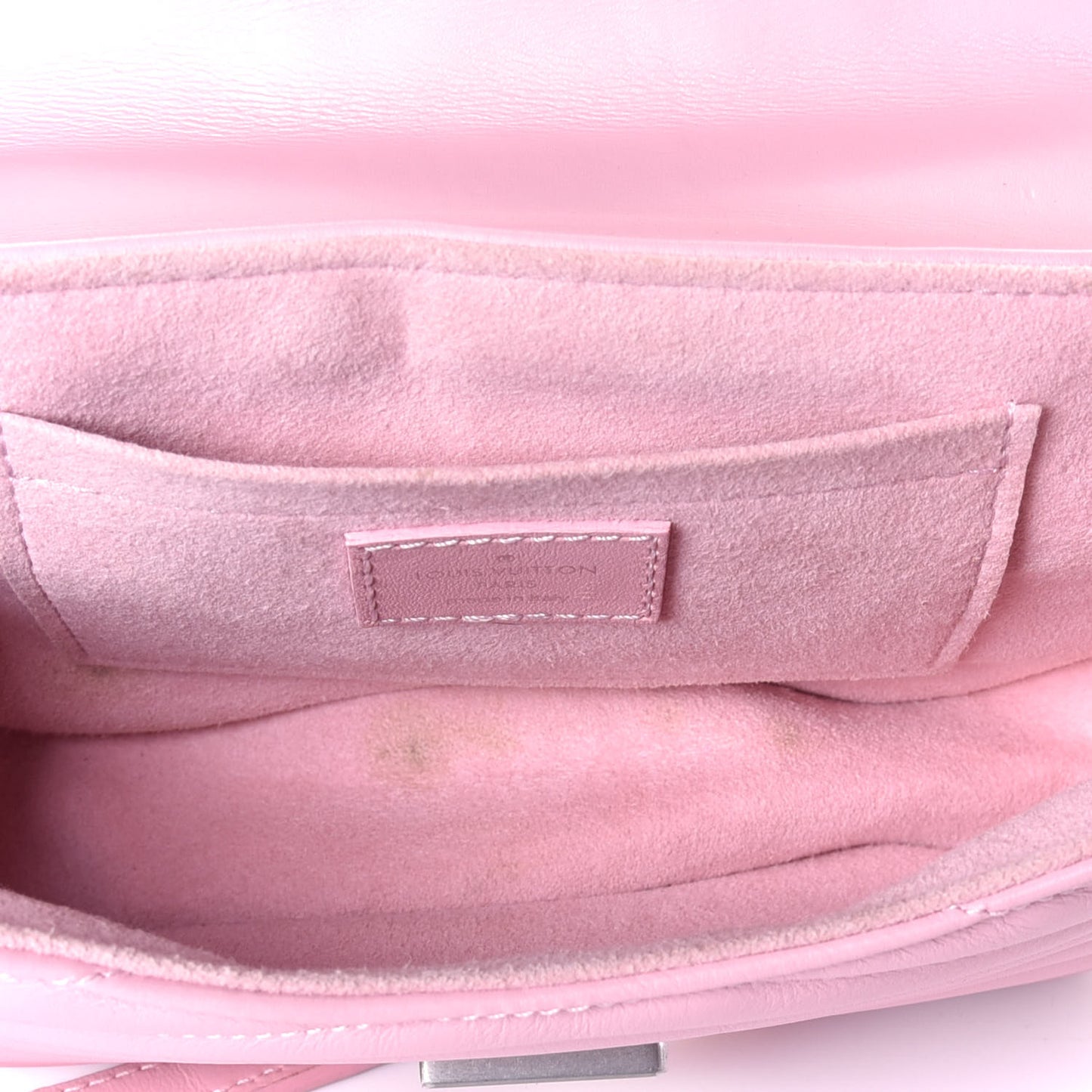 Calfskin New Wave Chain MM Rose Clair