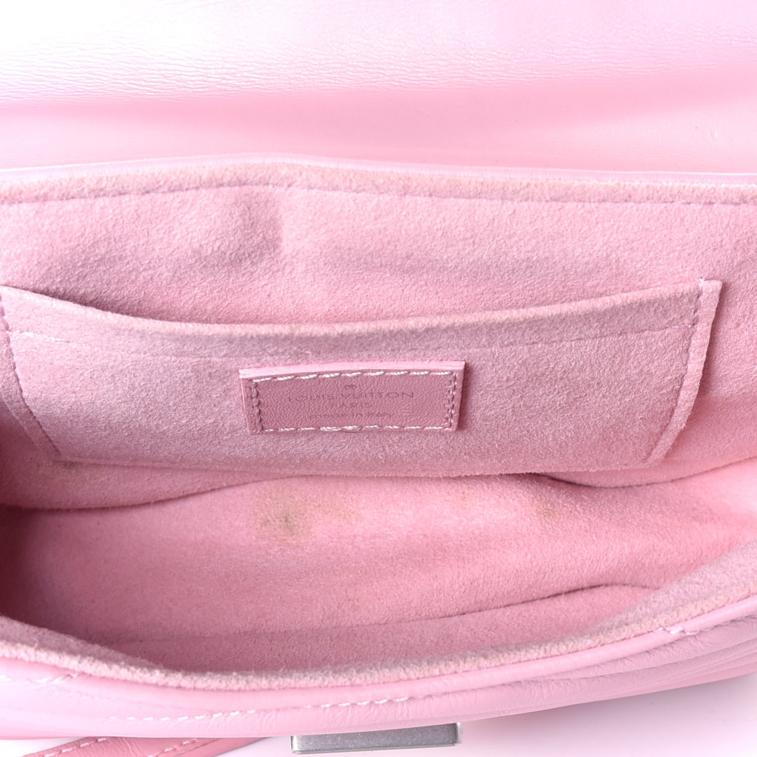 Louis Vuitton Calfskin New Wave Chain MM Rose Clair 5 of 11
