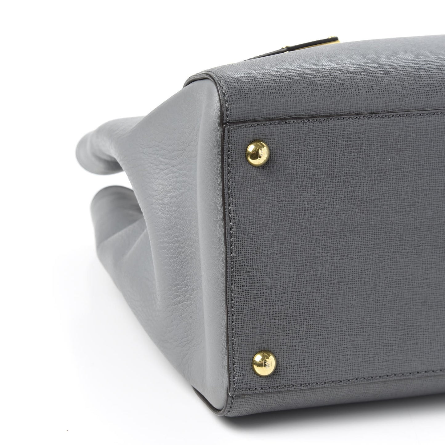 Vitello Elite Flamingo Regular 2Jours Tote Grigio Grigio Chiaro