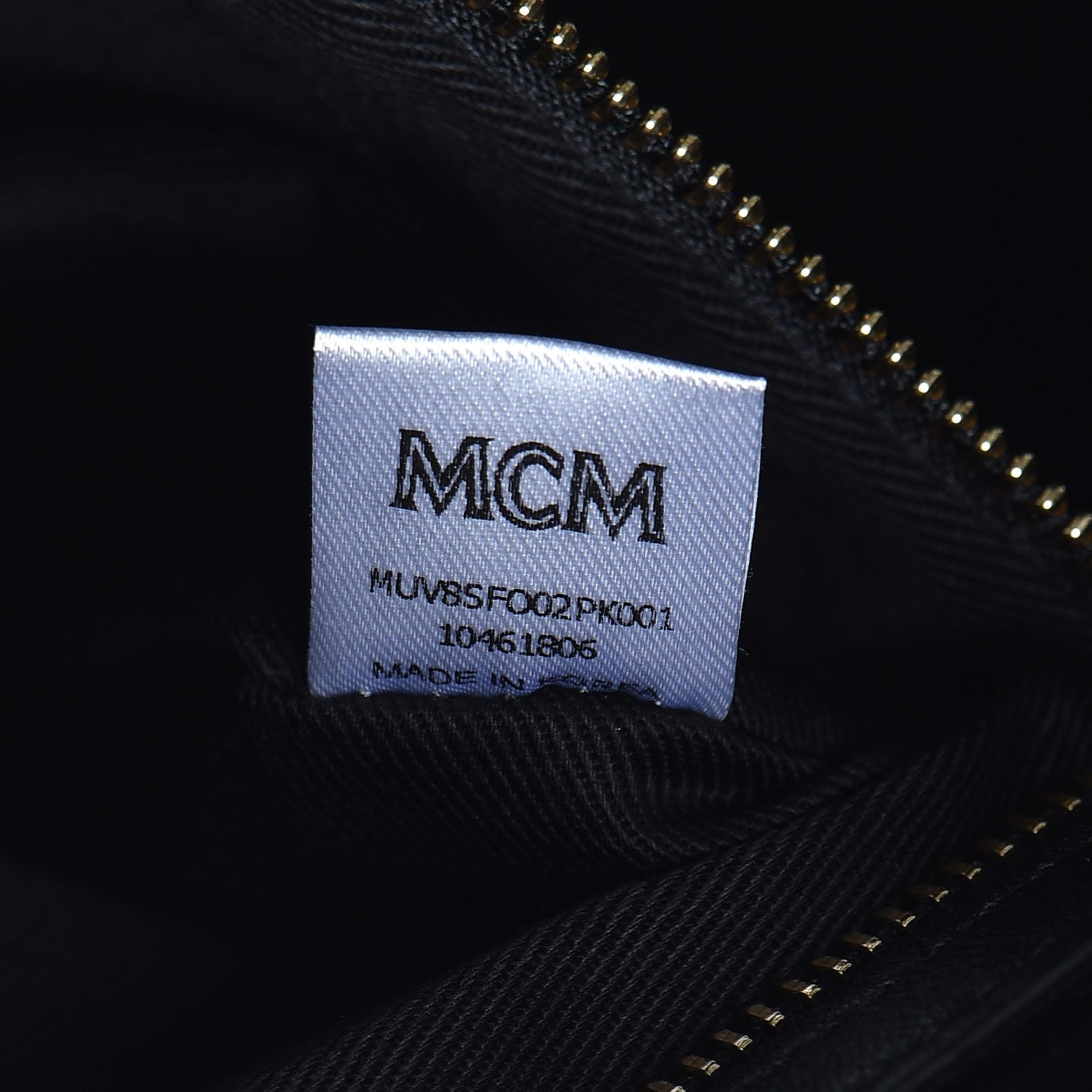 MCM Monogram Visetos Medium Weekender Pink 14 of 15