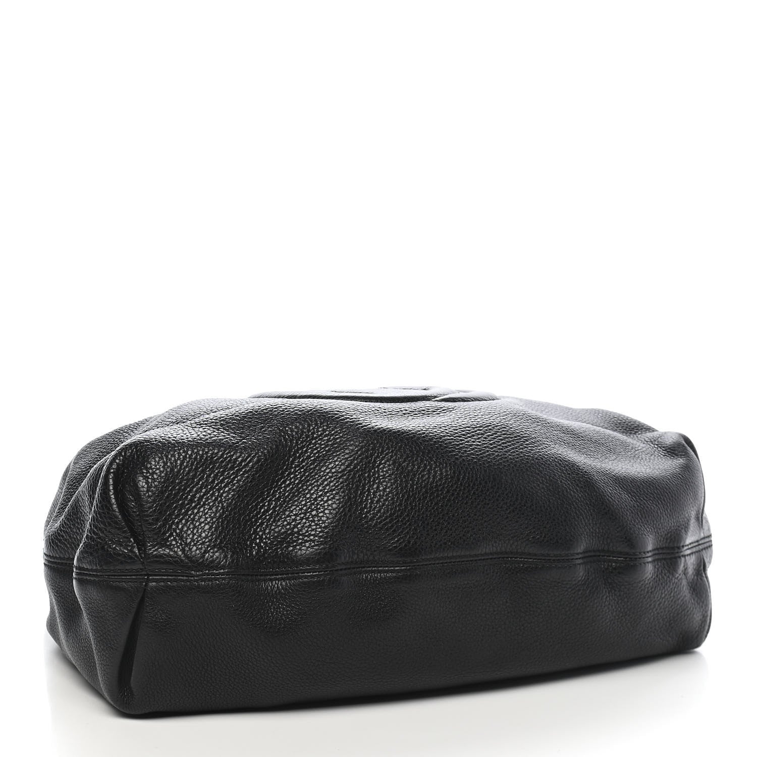 Gucci Pebbled Calfskin Soho Hobo Black 3 of 9