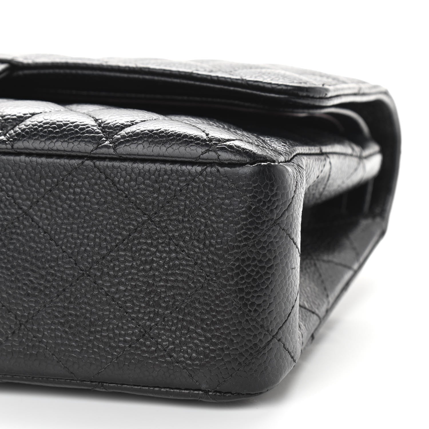 Chanel Caviar Quilted Medium Double Flap Black 10 of 10
