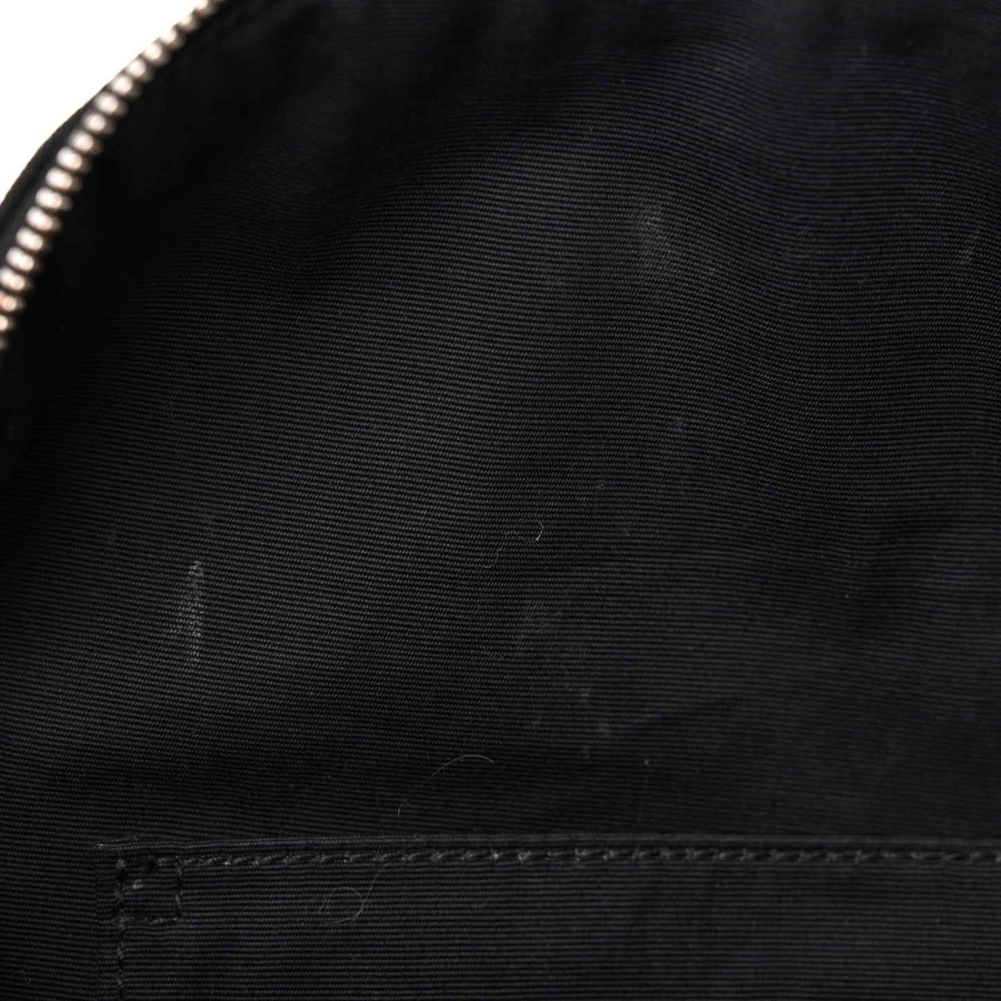 Canvas Monogram Belt Bag Black