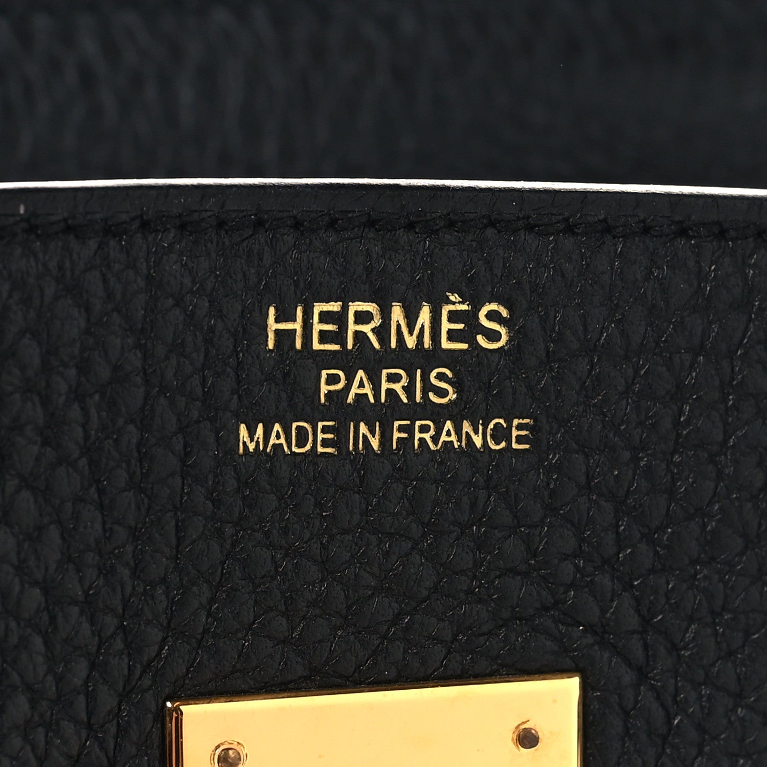 Hermes Togo Birkin 35 Black 5 of 11