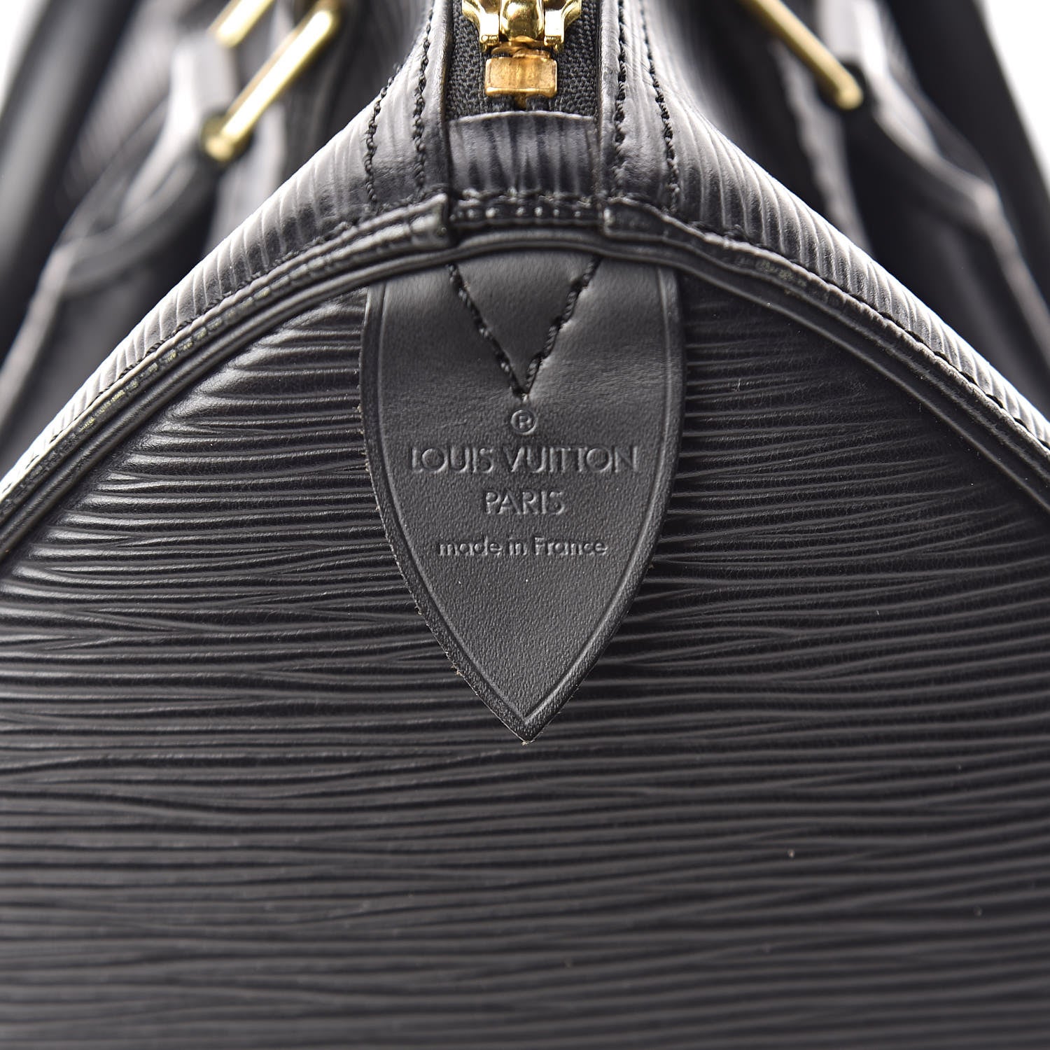Louis Vuitton Epi Speedy 25 Black 8 of 10