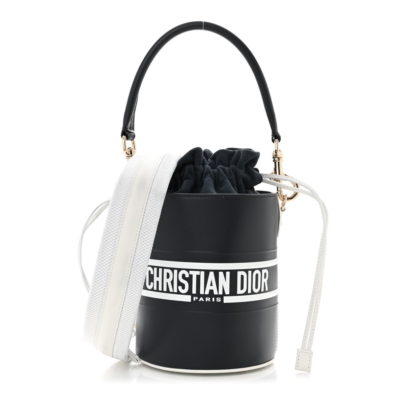 Christian Dior Calfskin Small Dior Vibe Bucket Blue 1 of 11