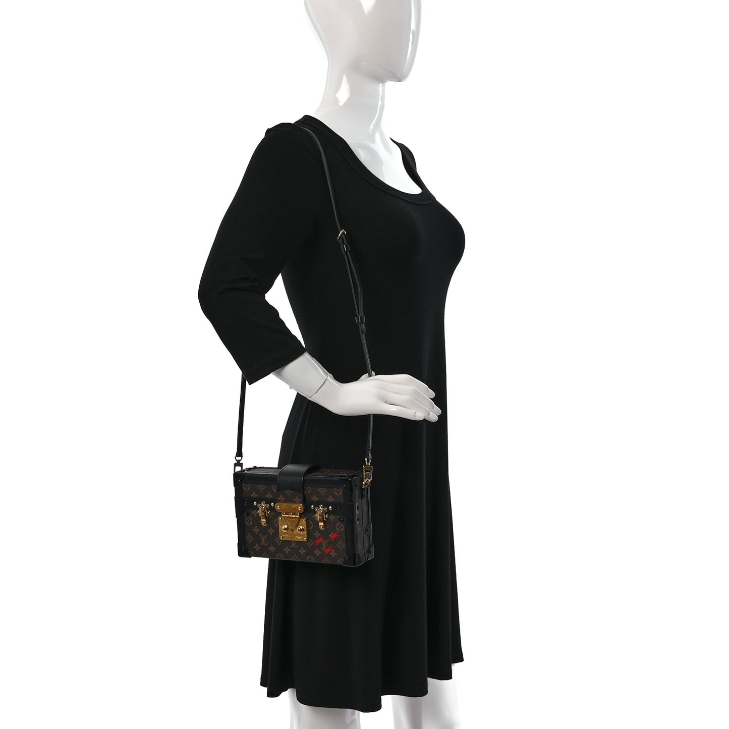 Monogram Petite Malle Black