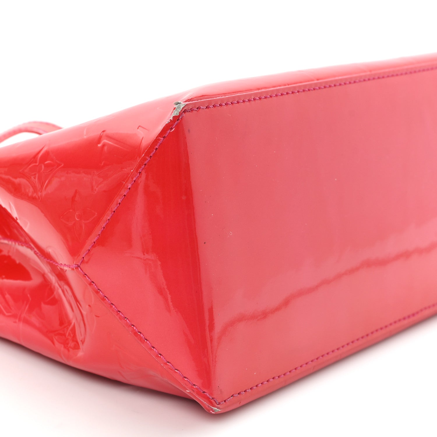 Louis Vuitton Vernis Wilshire PM Pomme D'Amour 8 of 10
