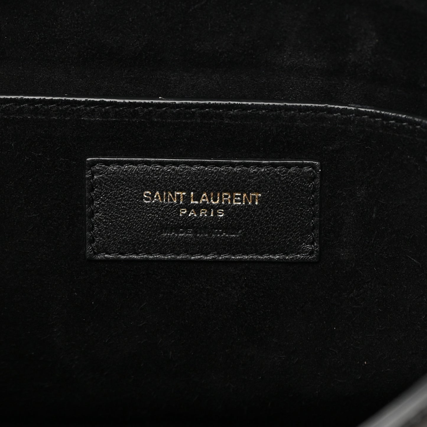 Lambskin Amalia Flap Shoulder Bag Black