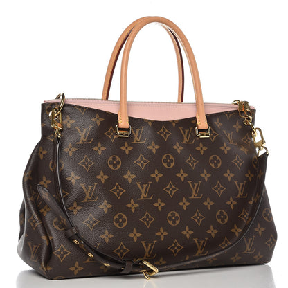 Louis Vuitton Monogram Pallas Rose Ballerine 3 of 10