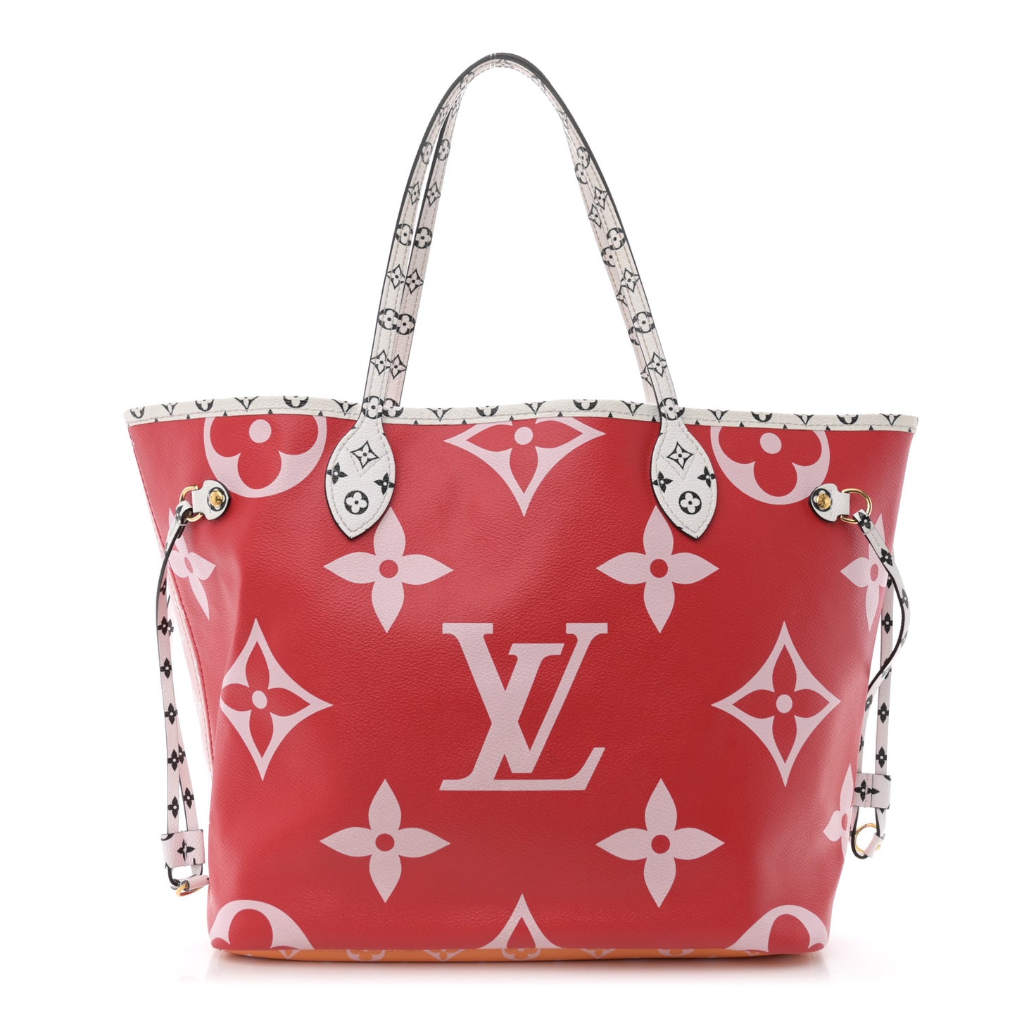 Monogram Giant Neverfull MM Rouge