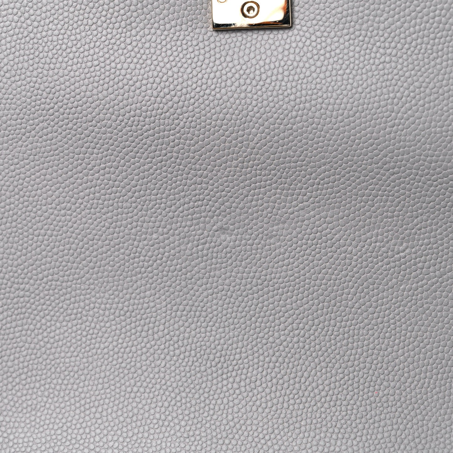 Caviar Quilted Large Business Affinity Flap Grey