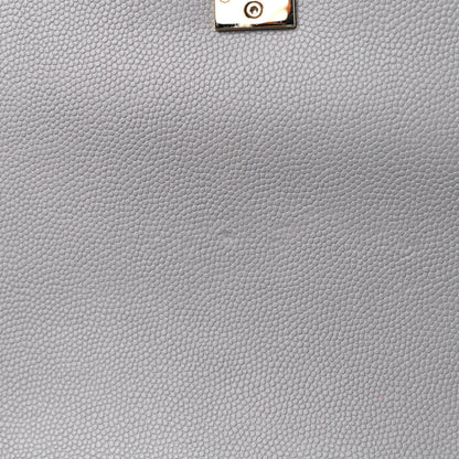 Chanel Caviar Quilted Large Business Affinity Flap Grey 10 of 14