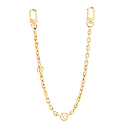 Louis Vuitton Metal LV Chain Bag Charm Gold 1 of 4