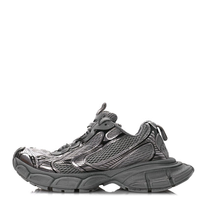 Balenciaga Distressed Mesh Rubber Womens 3XL Sneakers 39 Grey Black 1 of 7