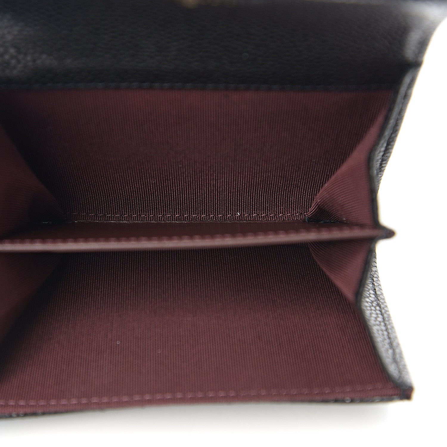 Chanel Caviar Quilted Flap Card Holder Wallet Black 4 of 8