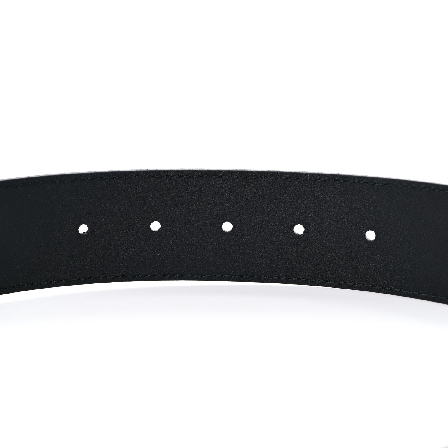 Gucci Calfskin Double G 40mm Belt 75 30 Black 4 of 5