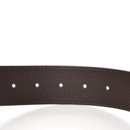 Louis Vuitton Taurillon Calfskin 40mm LV Initiales Belt 100 40 Blue 4 of 6