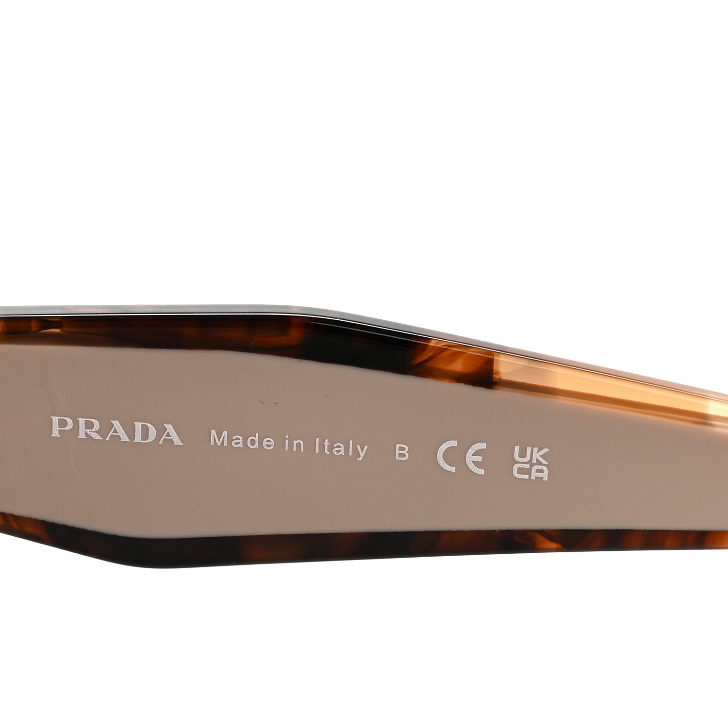 Prada Acetate Sunglasses SPR D02 Tortoise Dark Brown 6 of 7