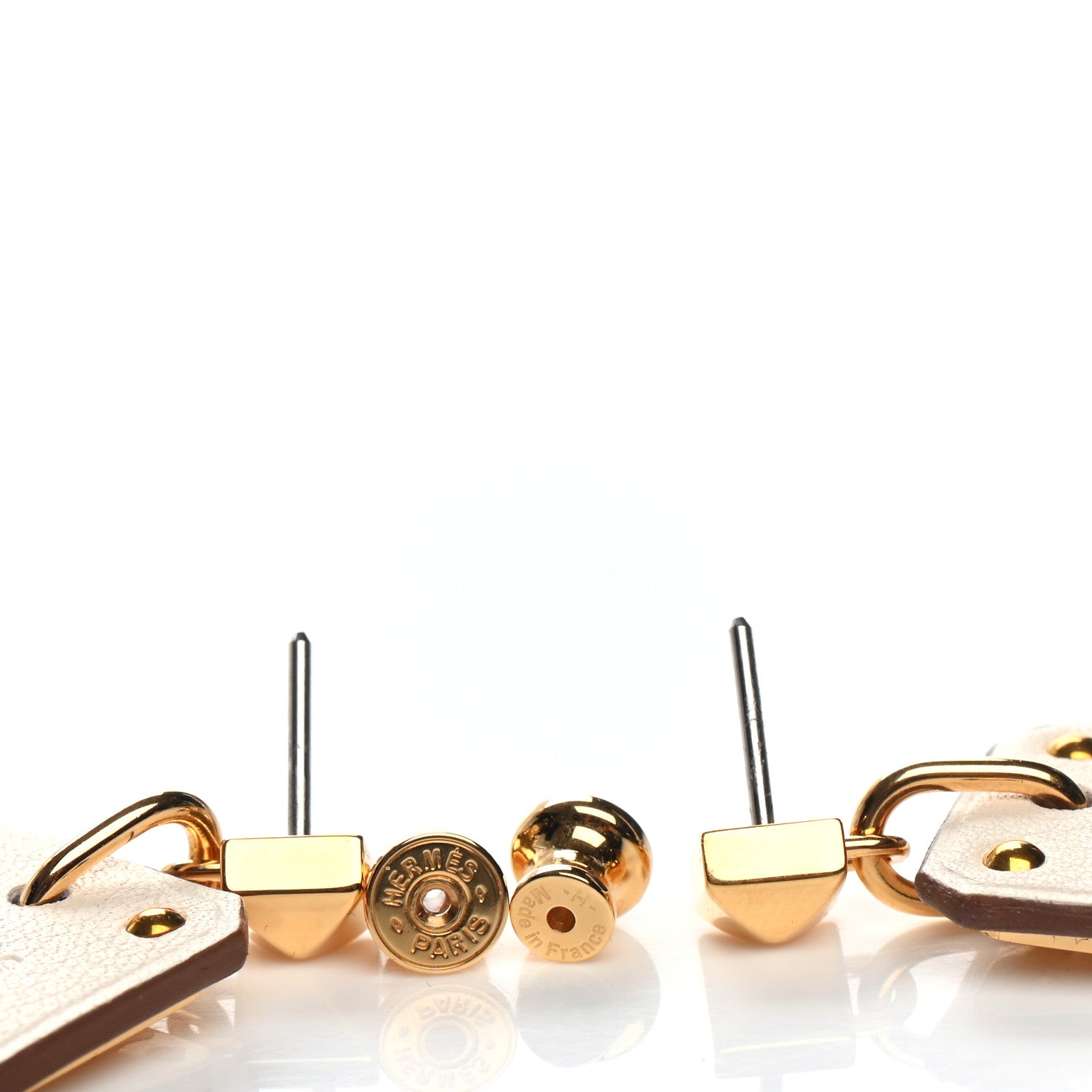 Hermes Swift As De Coeur Earrings Nata 3 of 4