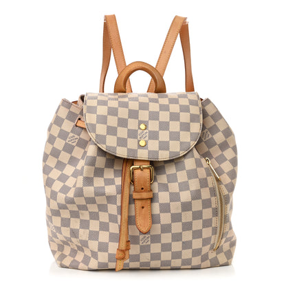 Louis Vuitton Damier Azur Sperone Backpack 1 of 16